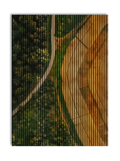 Akustikpanel med Landscapes-motiv nr. 3