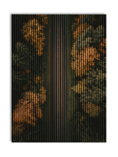 Akustikpanel med Landscapes-motiv nr. 7