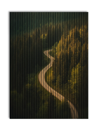 Akustikpanel med Landscapes-motiv nr. 9