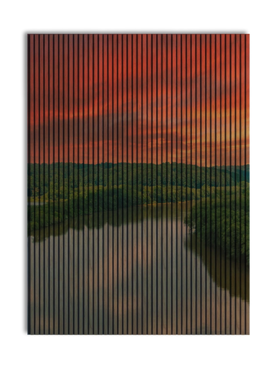 Akustikpanel med Landscapes-motiv nr. 33