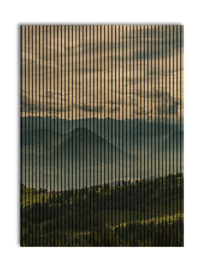 Akustikpanel med Landscapes-motiv nr. 36