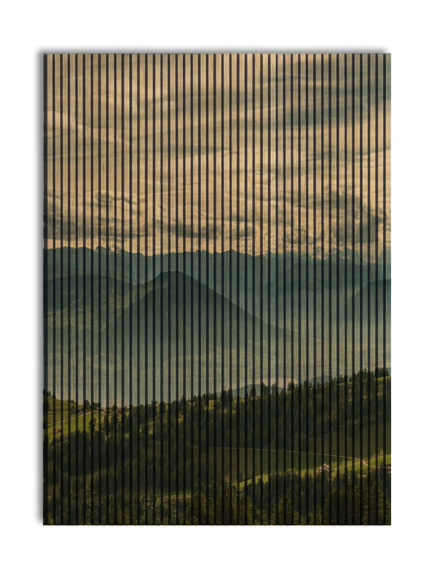 Akustikpanel med Landscapes-motiv nr. 36