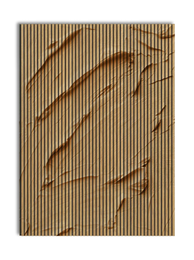 Akustikpanel med Oil Paint-motiv nr. 6