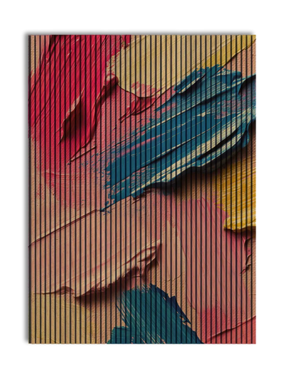 Akustikpanel med Oil Paint-motiv nr. 11
