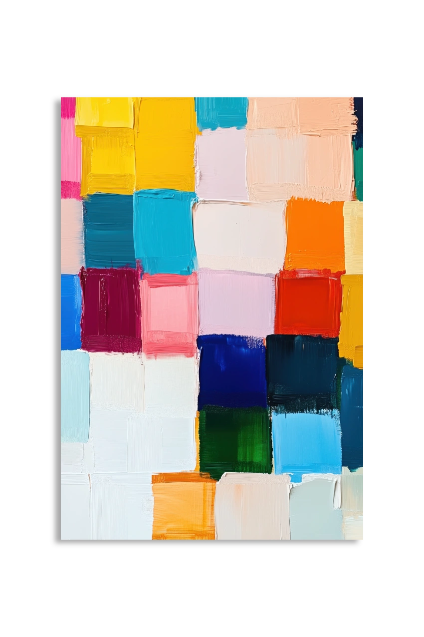 Akustikbillede med Oil Paint-motiv nr. 63