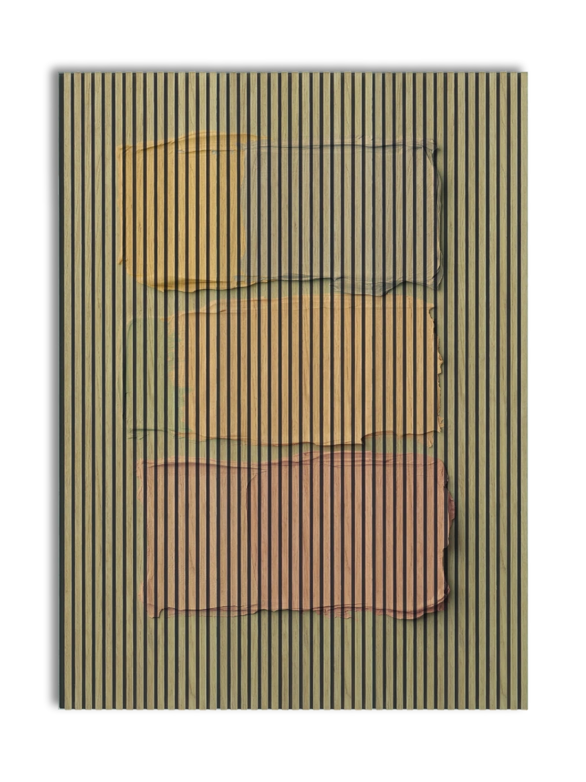 Akustikpanel med Oil Paint-motiv nr. 18