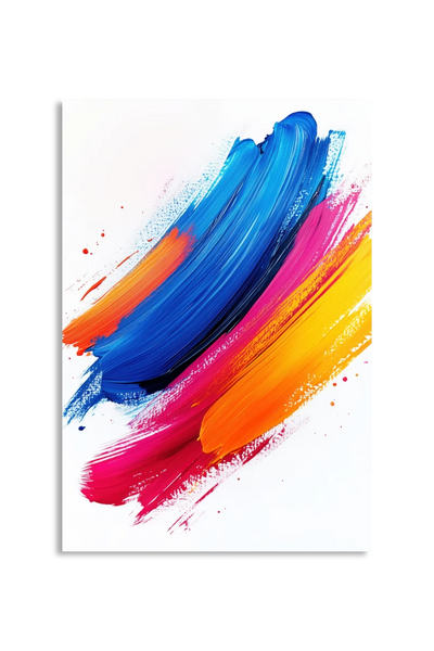 Akustikbillede med Oil Paint-motiv nr. 69