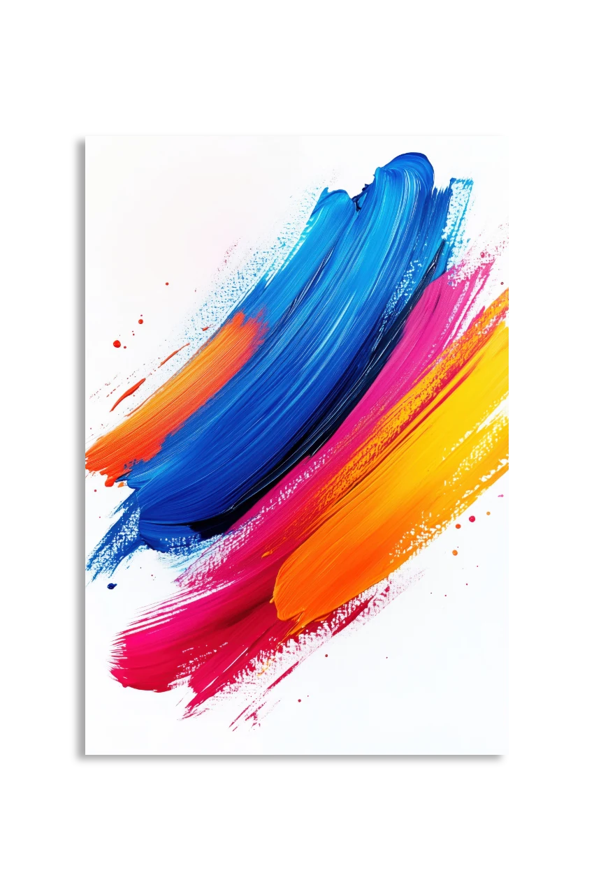 Akustikbillede med Oil Paint-motiv nr. 69