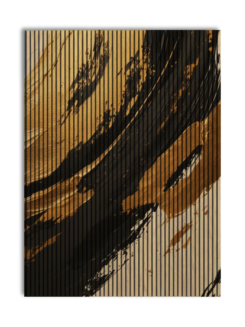 Akustikpanel med Oil Paint-motiv nr. 25