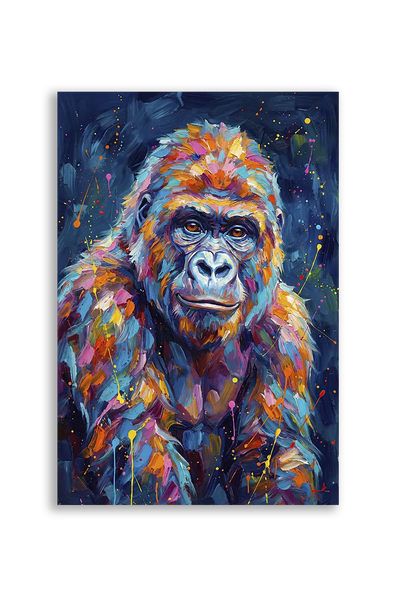 Akustikbillede med en gorilla