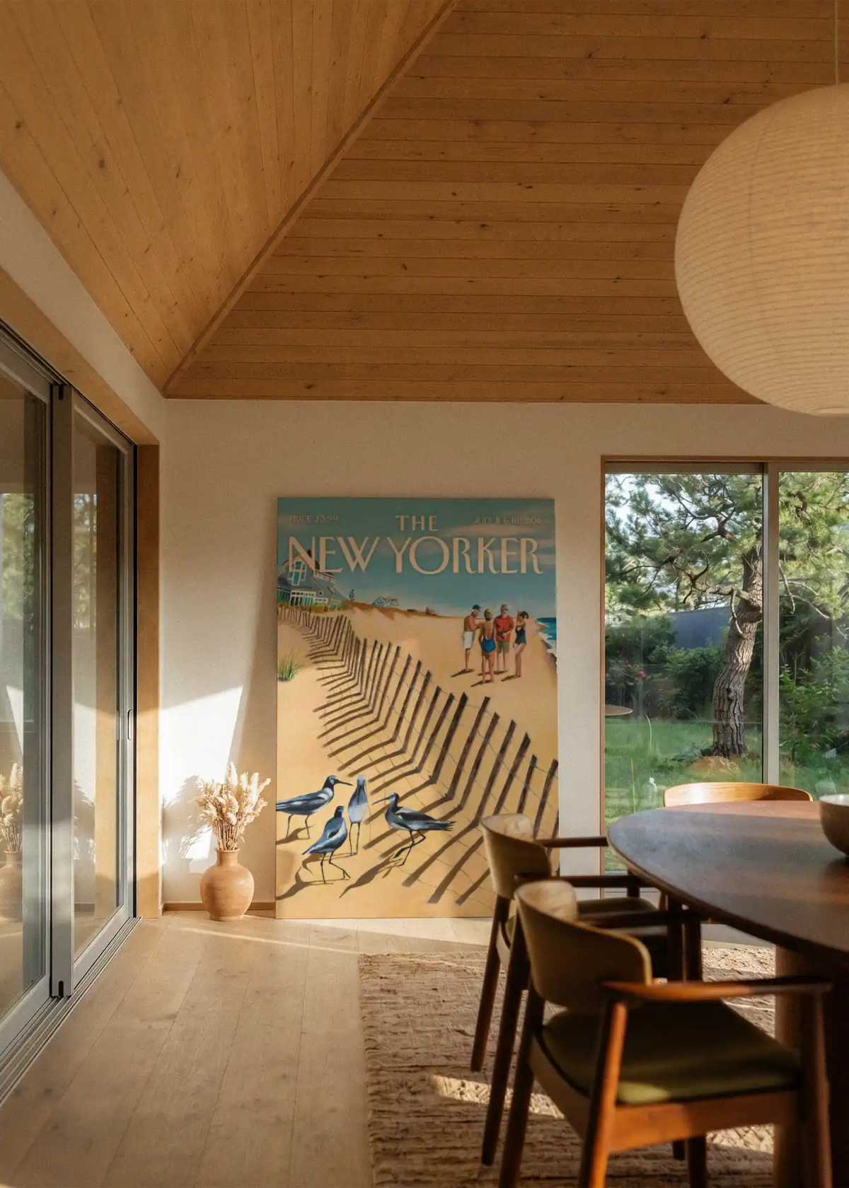 Akustikbillede med The NewYorker-motiv nr. 10 – i stuen