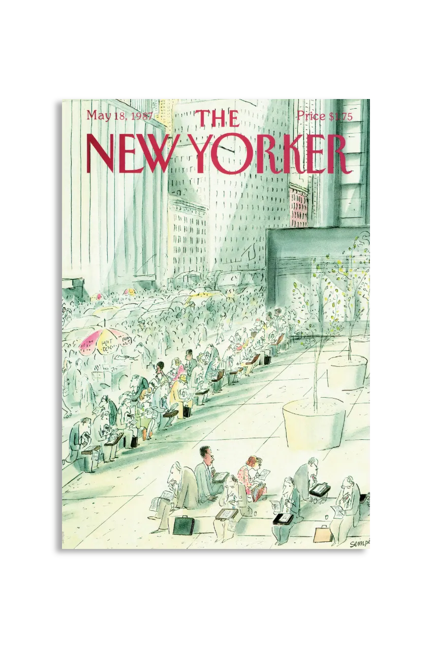 Akustikbillede med The NewYorker-motiv nr. 26
