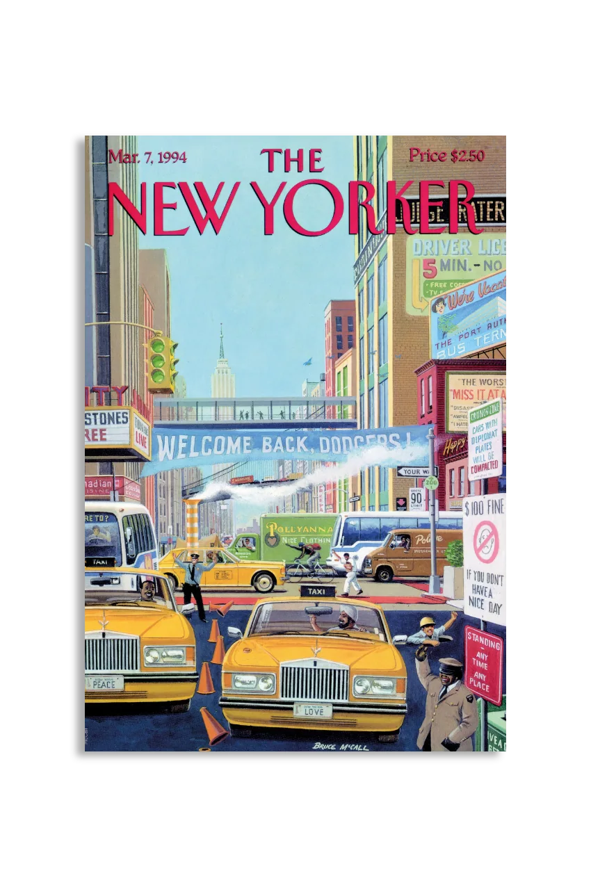 Akustikbillede med The NewYorker-motiv nr. 27