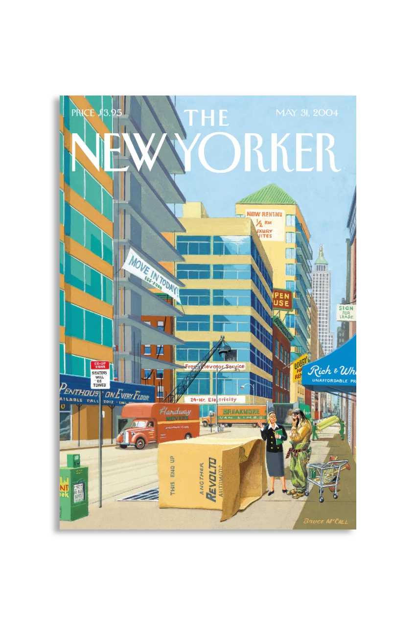 Akustikbillede med The NewYorker-motiv nr. 28