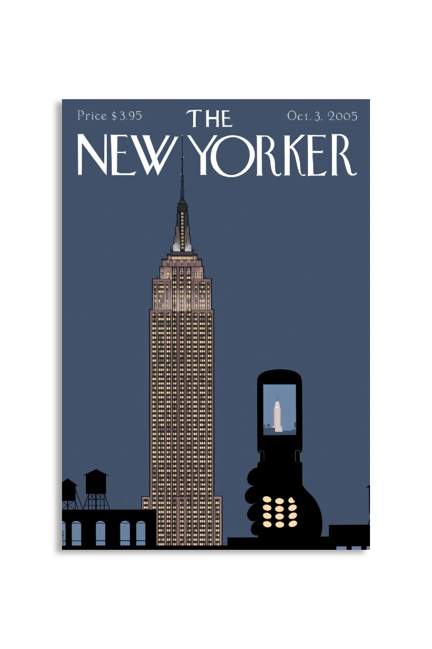 Akustikbillede med The NewYorker-motiv nr. 30