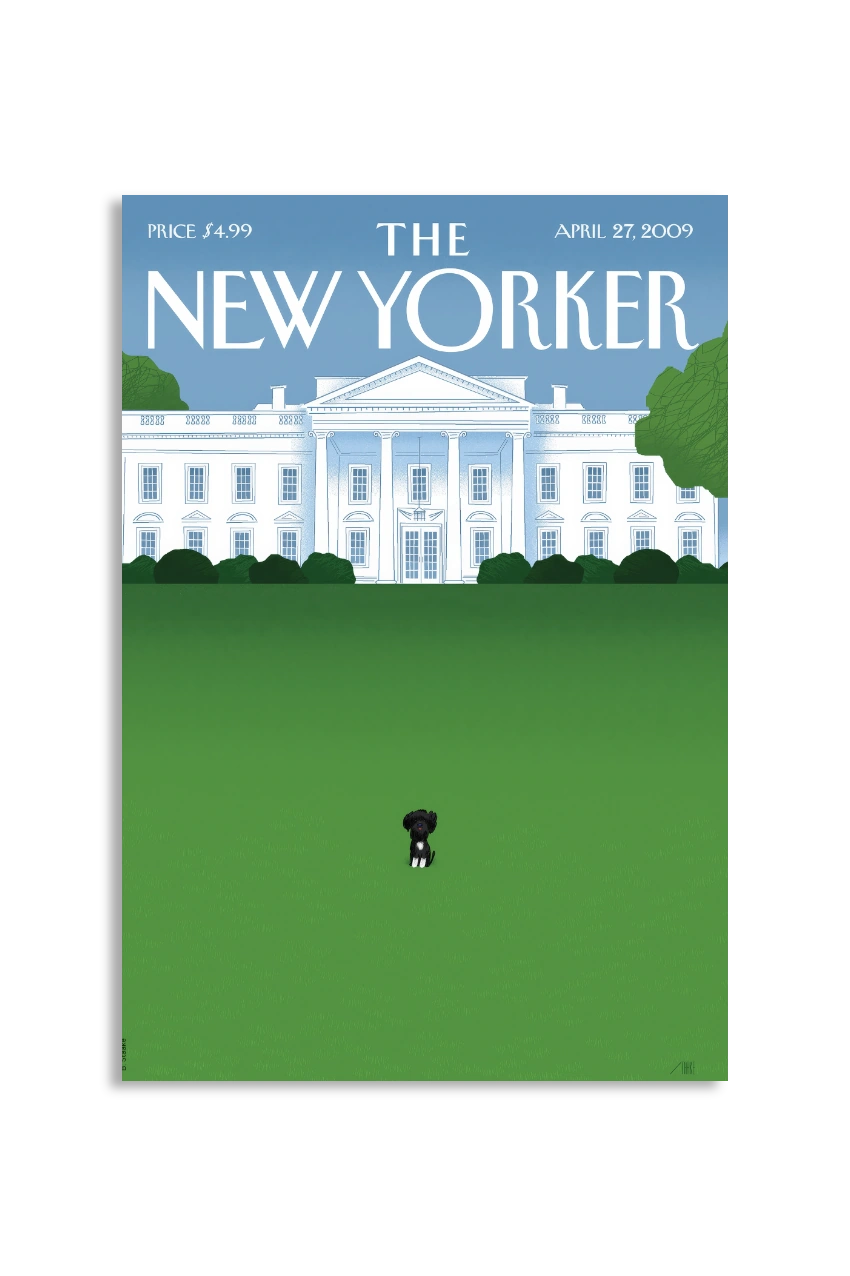 Akustikbillede med The NewYorker-motiv nr. 34
