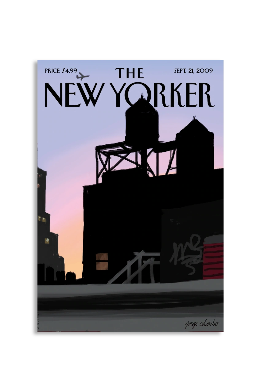 Akustikbillede med The NewYorker-motiv nr. 35