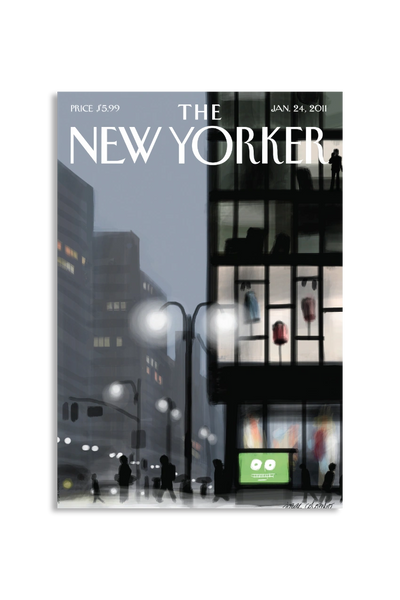 Akustikbillede med The NewYorker-motiv nr. 36