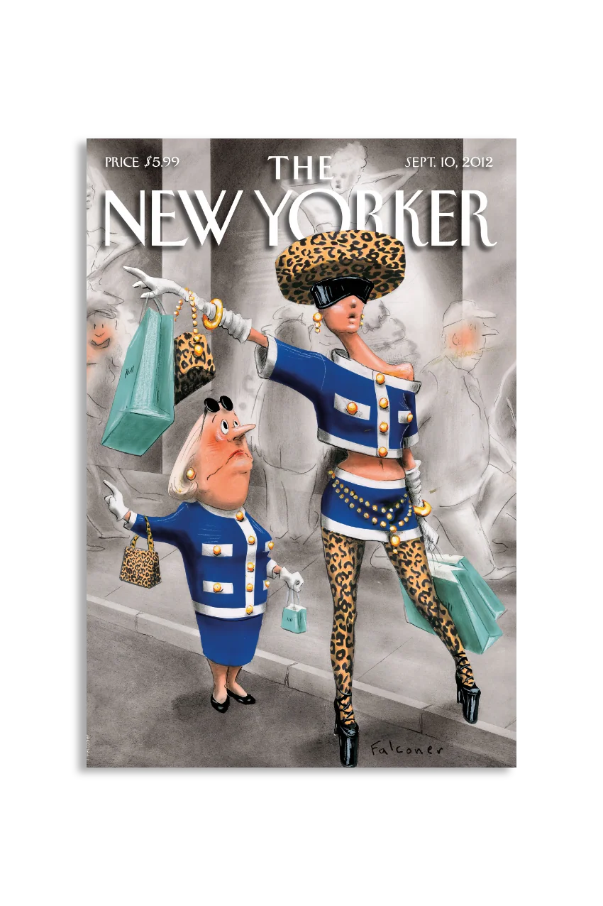 Akustikbillede med The NewYorker-motiv nr. 39