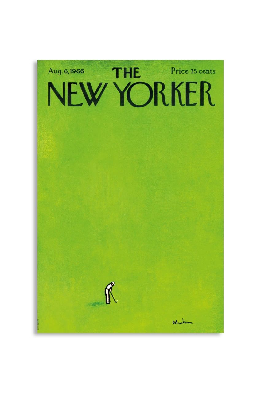 Akustikbillede med The NewYorker-motiv nr. 44