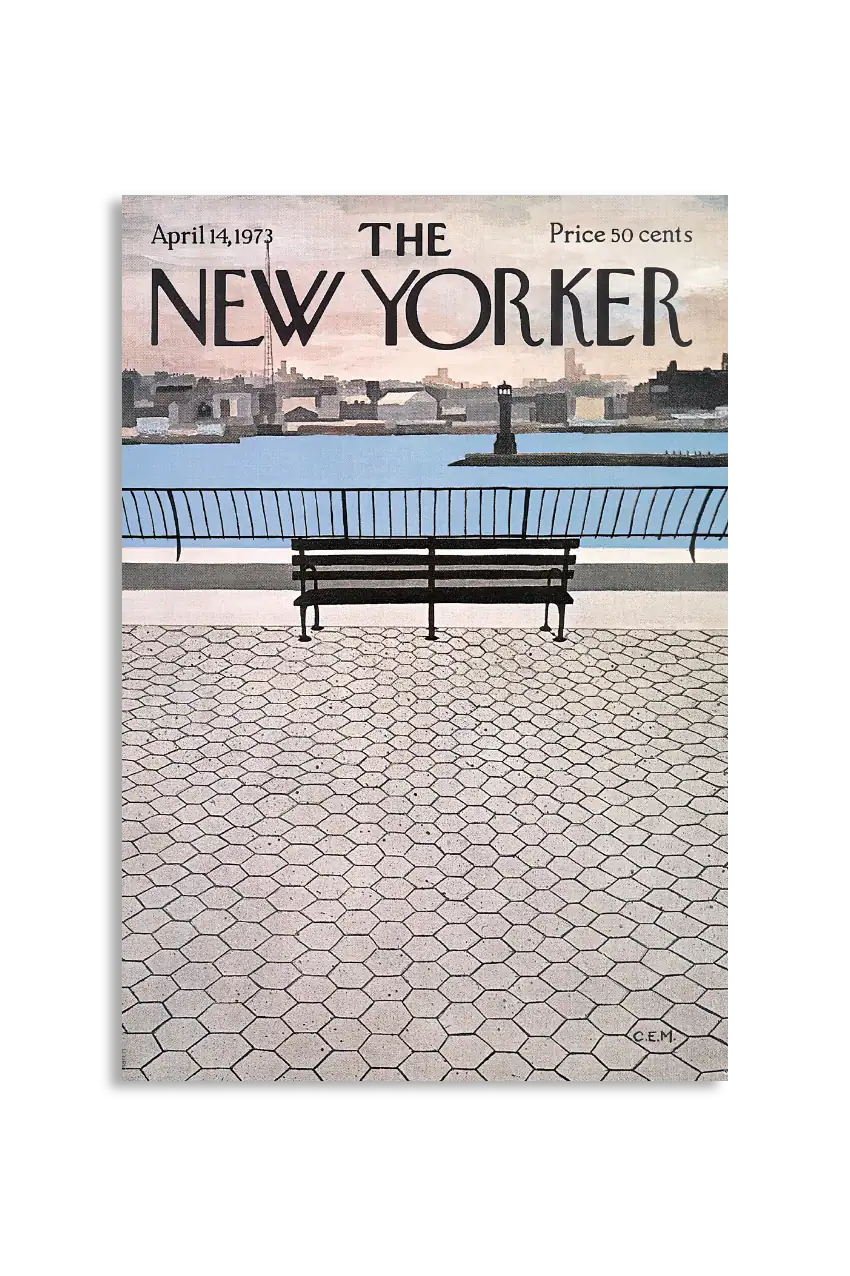 Akustikbillede med The NewYorker-motiv nr. 48
