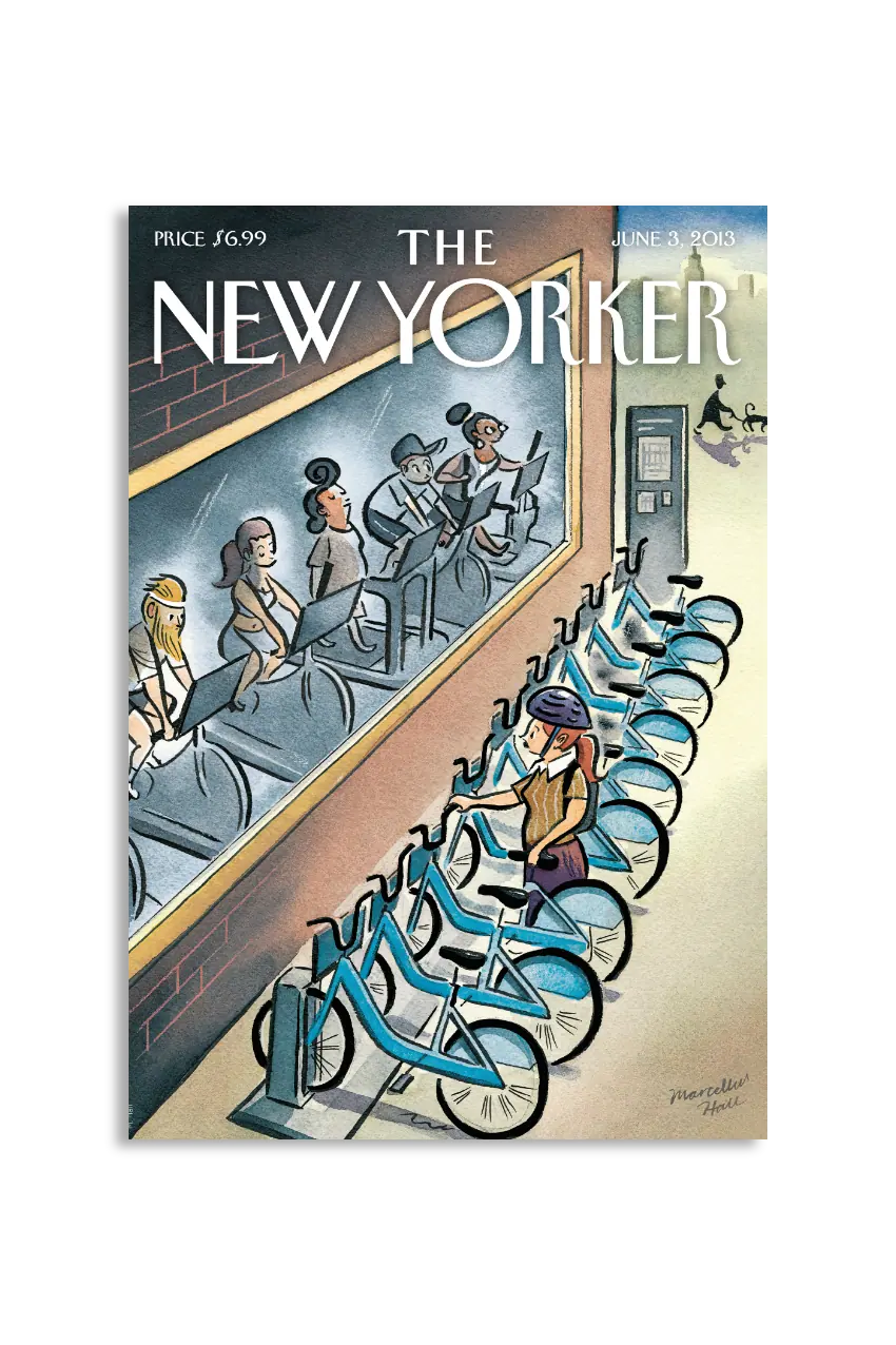 Akustikbillede med The NewYorker-motiv nr. 61