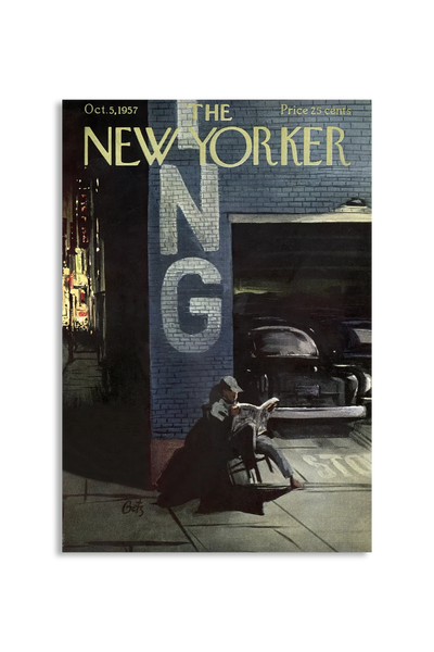 Akustikbillede med The NewYorker-motiv nr. 64