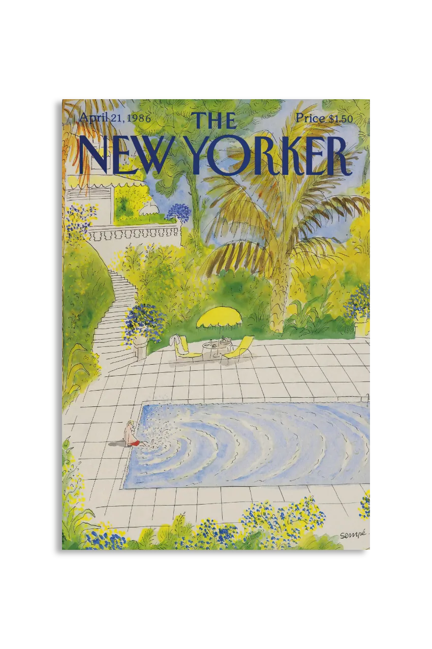 Akustikbillede med The NewYorker-motiv nr. 68