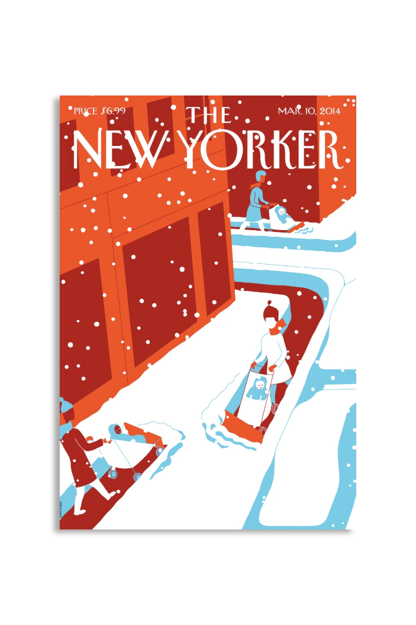 Akustikbillede med The NewYorker-motiv nr. 72
