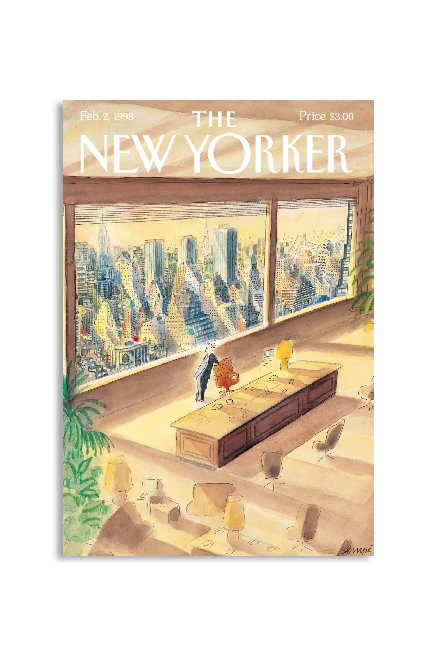 Akustikbillede med The NewYorker-motiv nr. 83