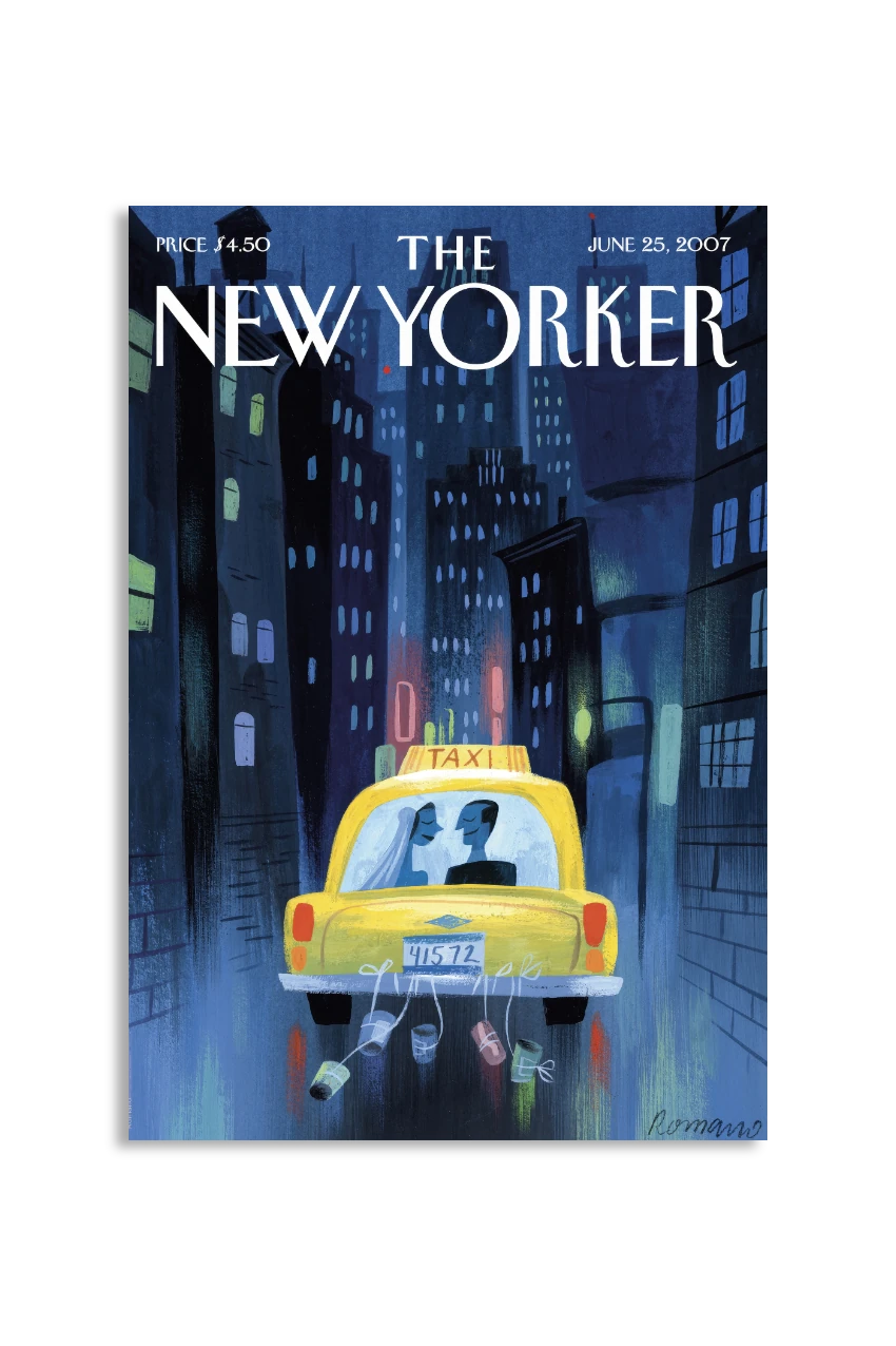 Akustikbillede med The NewYorker-motiv nr. 86