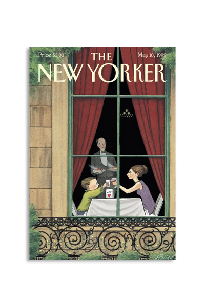 Akustikbillede med The NewYorker-motiv nr. 91