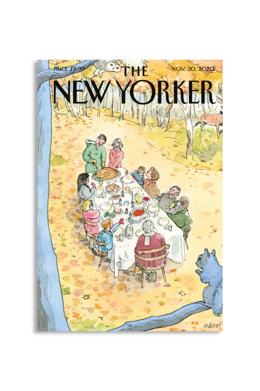Akustikbillede med The NewYorker-motiv nr. 92