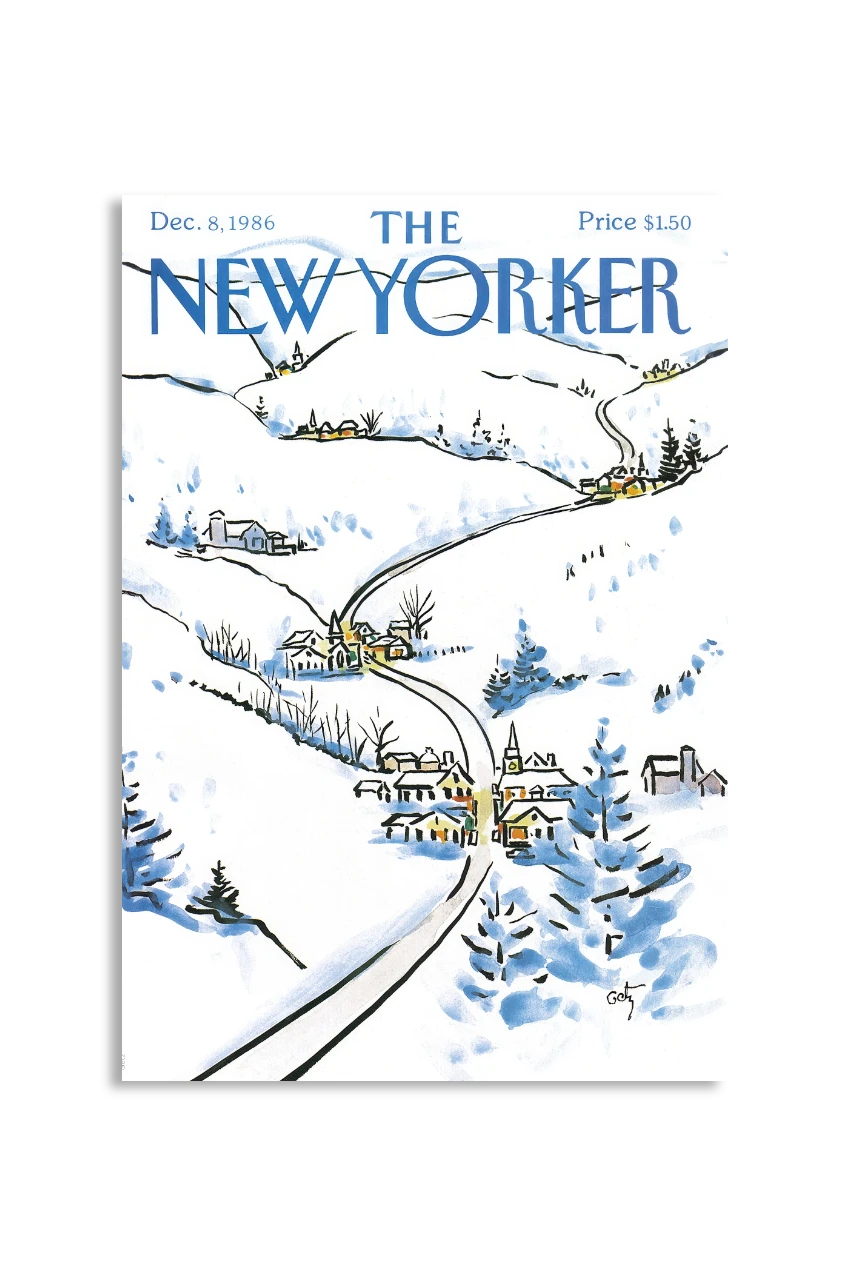 Akustikbillede med The NewYorker-motiv nr. 101