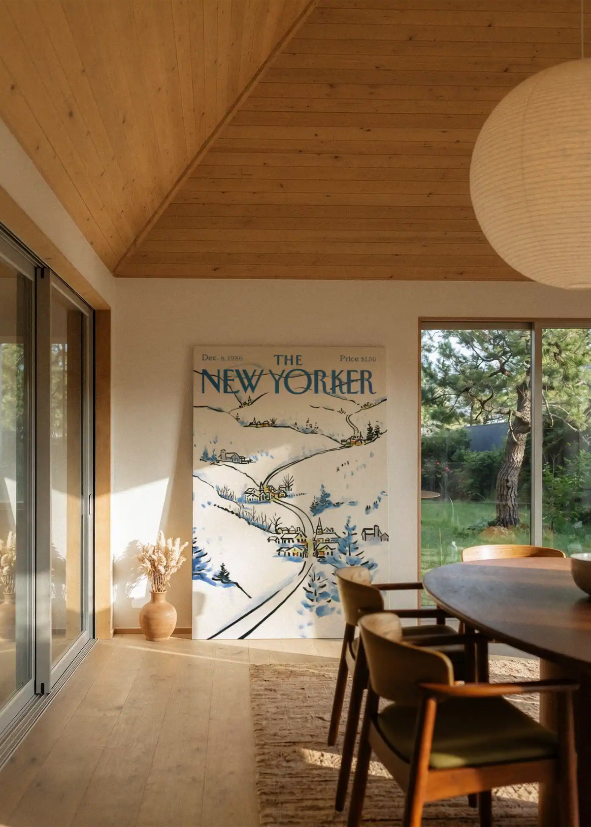 Akustikbillede med The NewYorker-motiv nr. 101 – i stuen