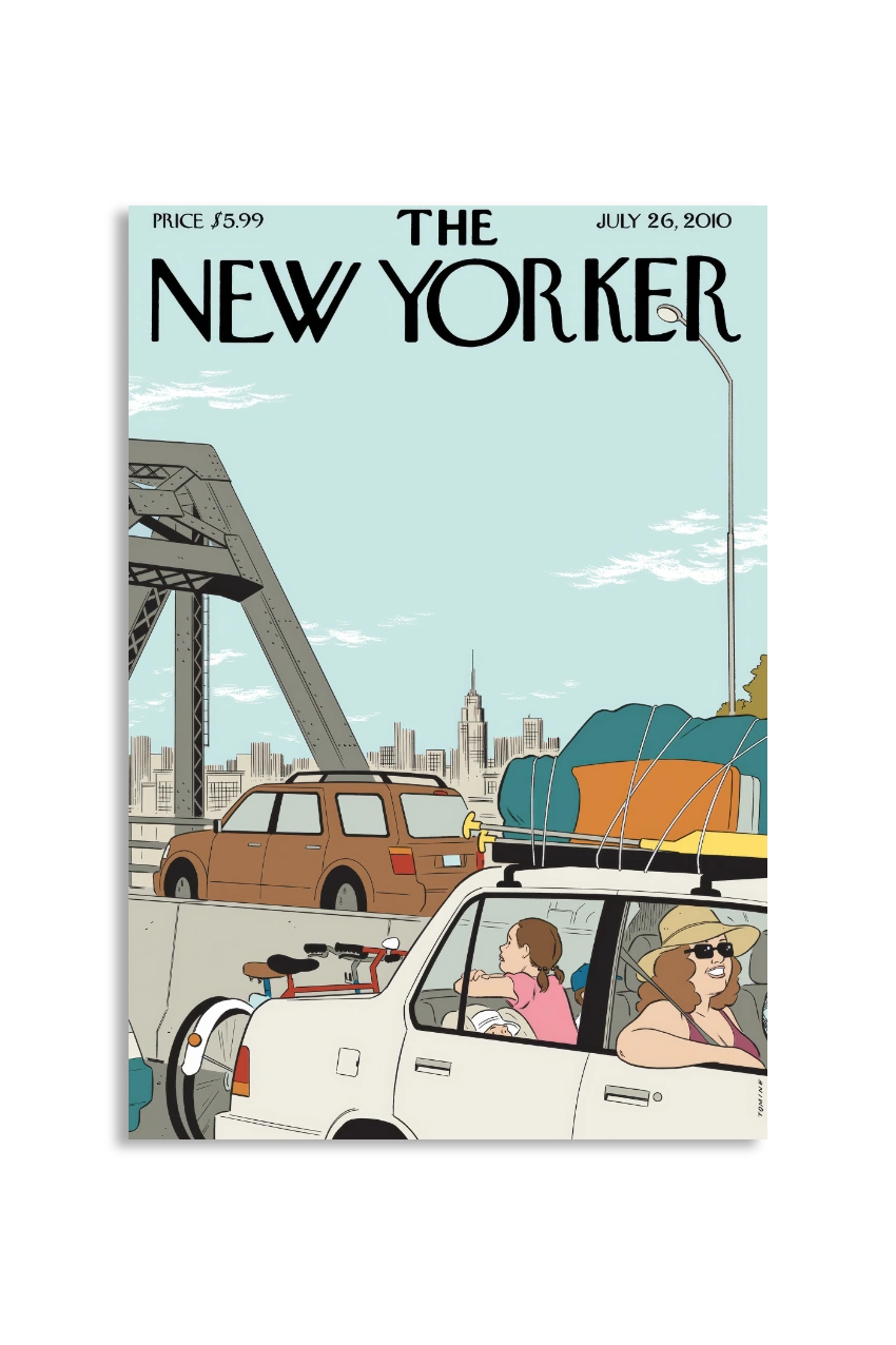 Akustikbillede med The NewYorker-motiv nr. 112
