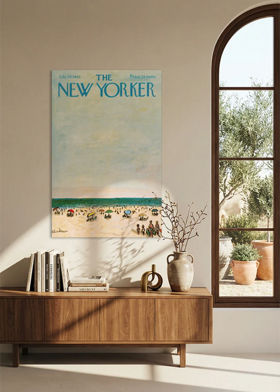 Akustikbillede med The NewYorker-motiv nr. 121 – i spisestuen
