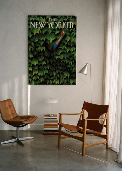 Akustikbillede med The NewYorker-motiv nr. 141 – i lyst rum