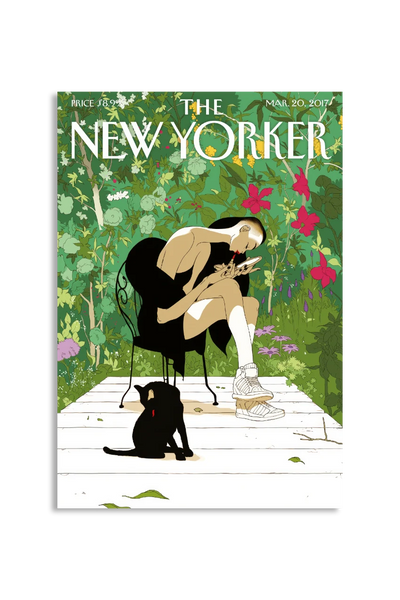 Akustikbillede med The NewYorker-motiv nr. 154