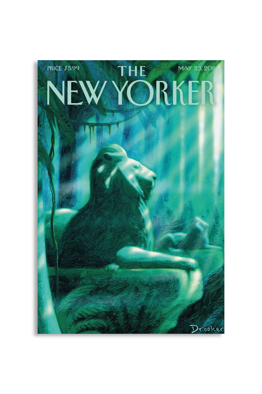 Akustikbillede med The NewYorker-motiv nr. 157