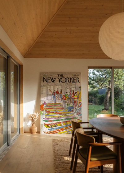 Akustikbillede med The NewYorker-motiv nr. 161 – i stuen