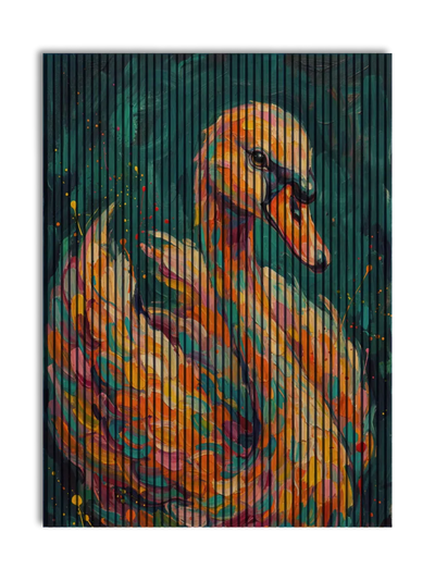 Akustikpanel med Painted Animal motiv nr. 27