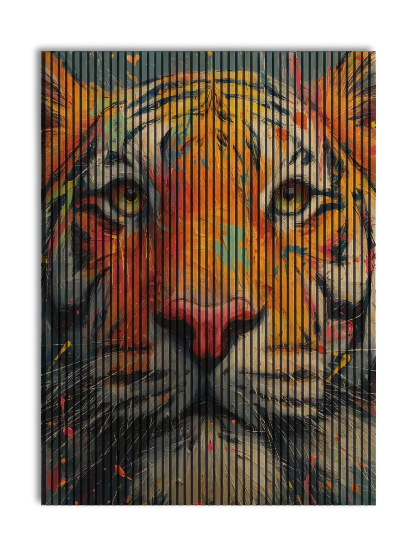 Akustikpanel med Painted Animal motiv nr. 12